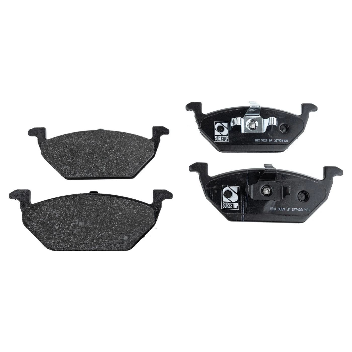Brake Disc and Pad Kit for Volkswagen Jetta (2005) - Ceramic Pads