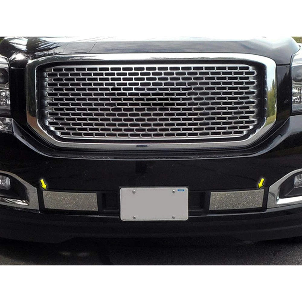 2pc Front Bumper Trim Replacement for 2015–2020 GMC Yukon (Luxury FX)