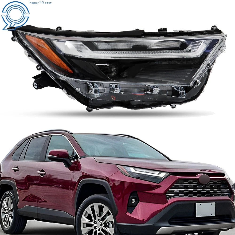 Full LED Headlight for Toyota RAV4 (2022-2023) Projector Chrome Right Side