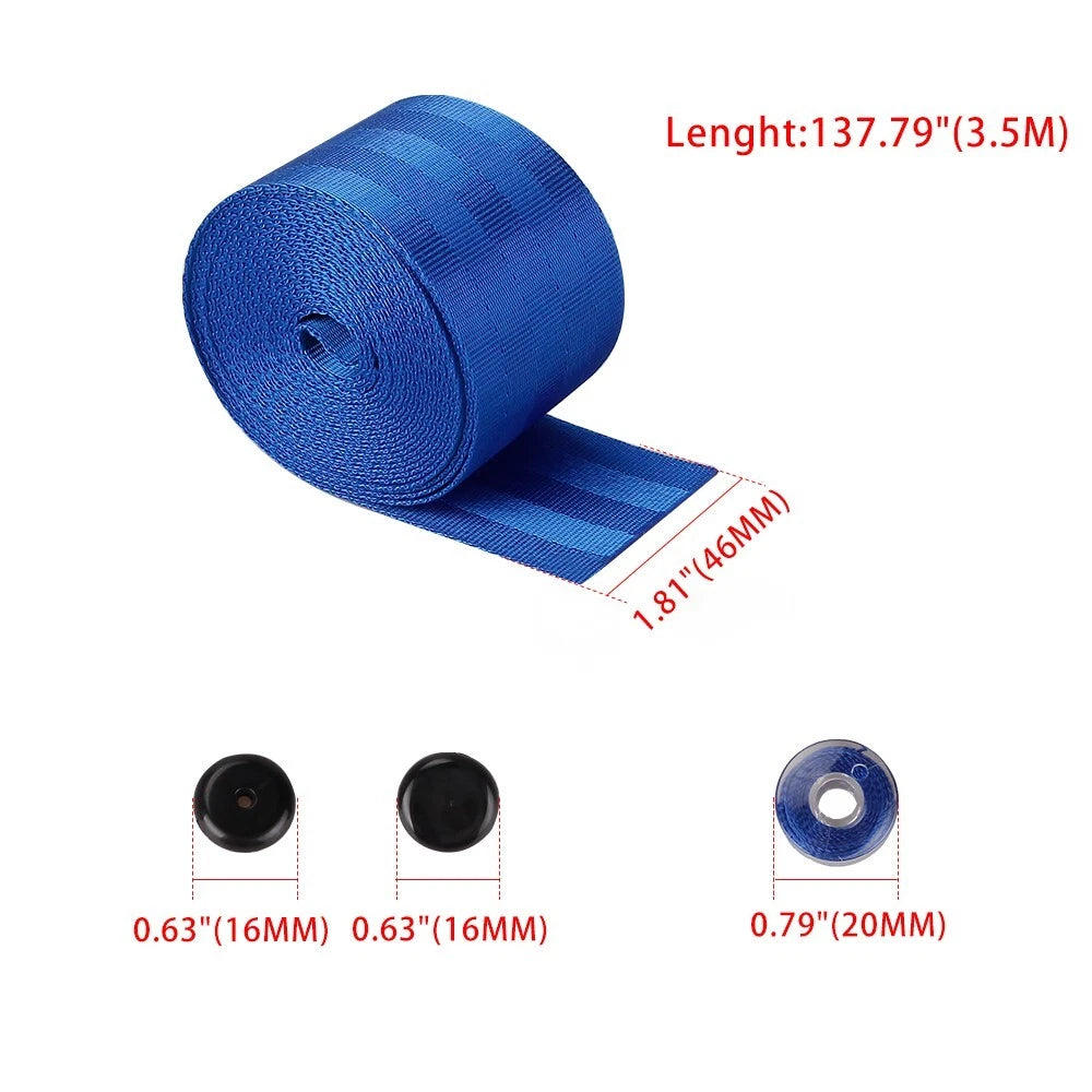 Seat Belt Webbing for BL Car (Retractable, Polyester)