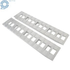 Set of 2 Aluminum Trailer Ramps for Car ATV Truck 72" x 14"