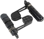 Foot Pegs Footrest Heel Rests for Harley Sportster XL 883 1200 Softail FXR