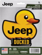 Jeep Yellow Ducked Auto Mobile Decal Sticker 25191 for Jeep