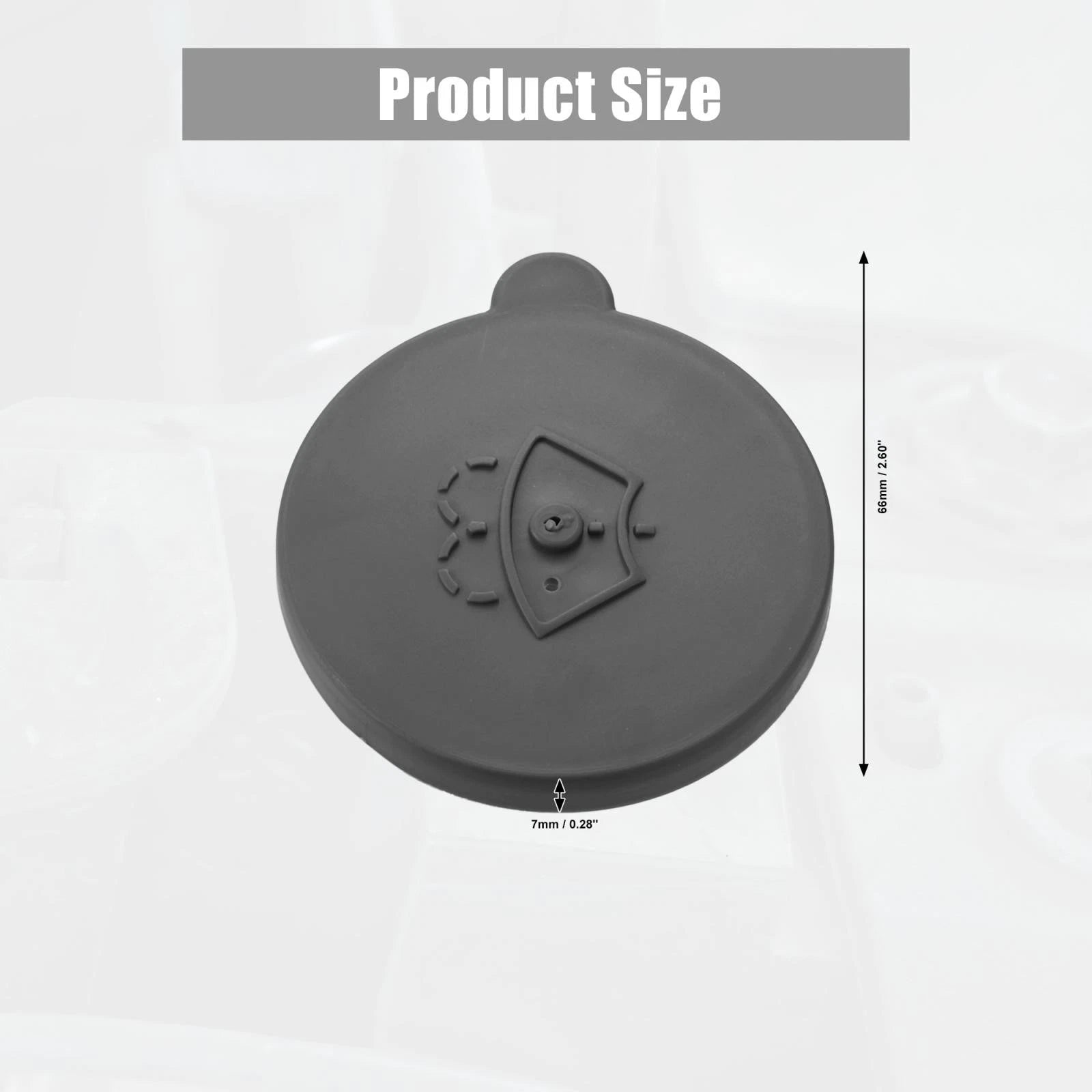 2X B8913-JG000 Windshield Washer Fluid Reservoir Cap for Nissan Rogue (2008–2013)