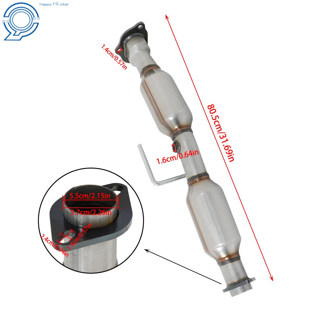 Rear Catalytic Converter for Mazda B3000 B400 (2001-2003)