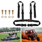 Set of 4 Racing Harness Seat Belts for RZR XP Turbo, CanAm X3