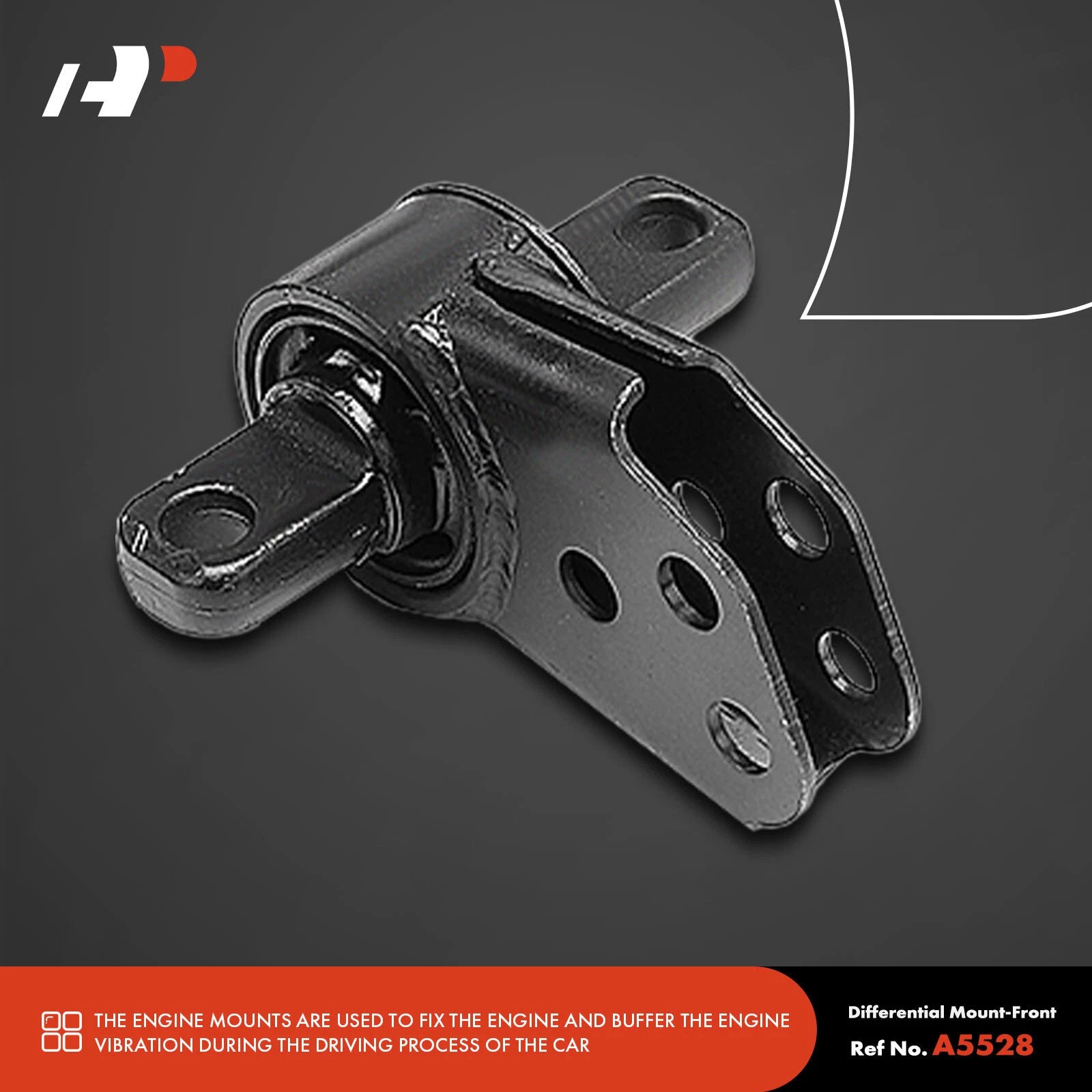 3X Engine Motor & Differential Mount for Jeep Grand Cherokee (2005-2010)