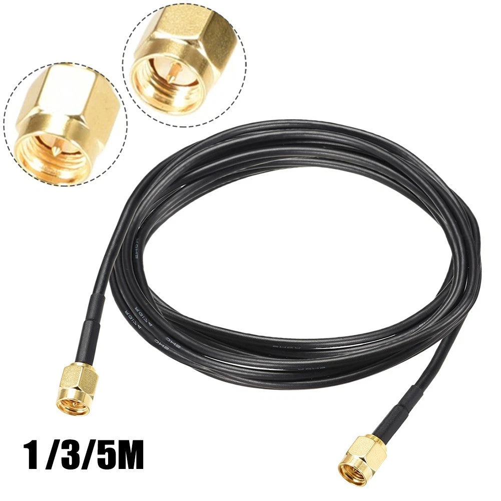 RG174 Male to Male Coaxial Adapter Connector for High Frequency (2010–2023)