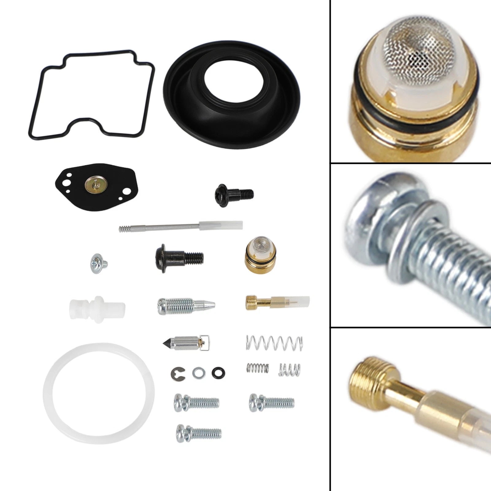 Carburetor Rebuild Kit for Suzuki DRZ400 DRZ400E DRZ400S DRZ400SM (2000–2023)