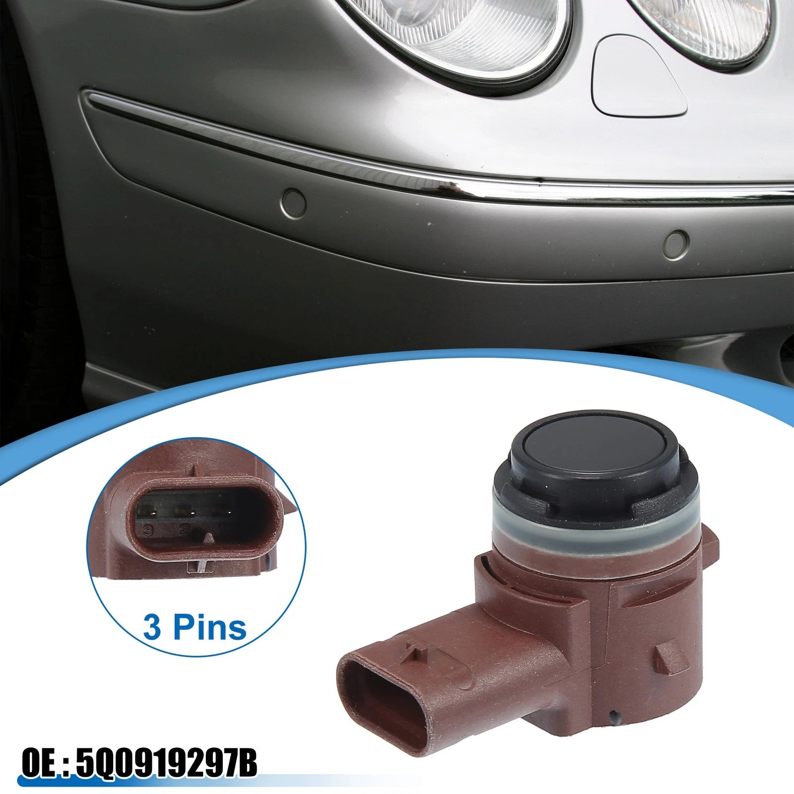 PDC Backup Reverse Assist Sensor for Audi Seat (No.5Q0919297B)