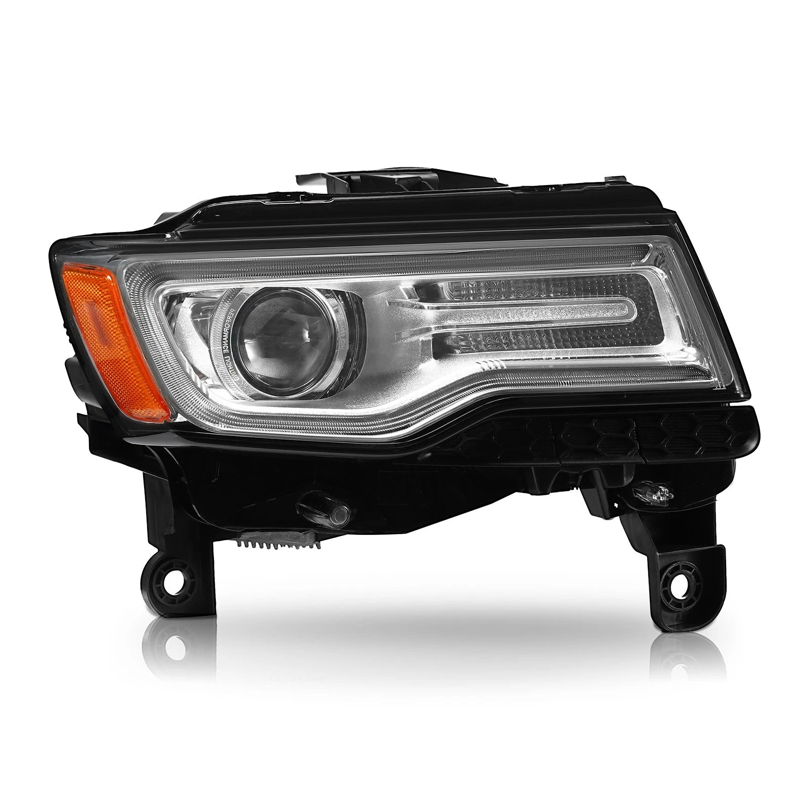 HID/Xenon Headlight Right Passenger for Jeep Grand Cherokee (2014–2016)