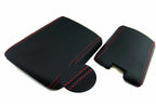 Center Console Lid Armrest for Mazda RX-8 (2004–2008) Black Red Stitch