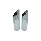 Dual Exhaust Kit for GMC Jimmy (1995–1999) - 2.5" Stainless Muffler Slash Tips