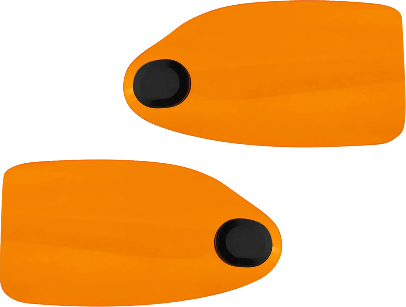 Klock Werks Flare Handguards for Harley-Davidson (Hydraulic Clutch, Orange)