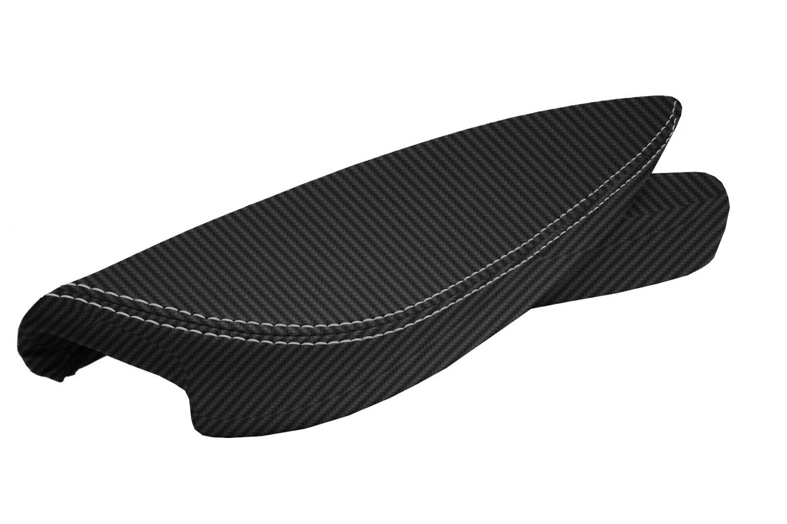Armrest Door Panel Cover Carbon Fiber for Mini Cooper R55 (2007–2015)