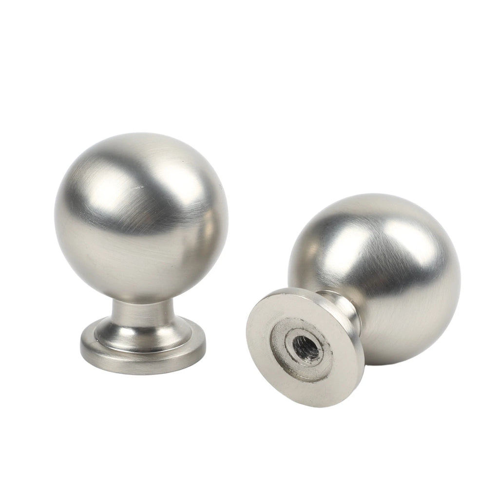 Champagne Bronze Cabinet Knobs Set of 4 Zinc Alloy 0.95 Inch