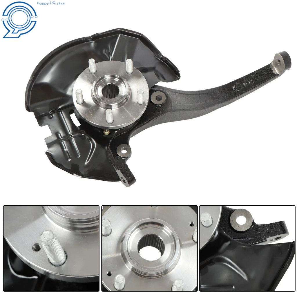 Front Steering Knuckle & Wheel Hub Bearing Assembly for Hyundai Sonata (2008-2010)