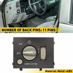 Headlight Parking Light Switch for Chevy GMC (2000–2006)