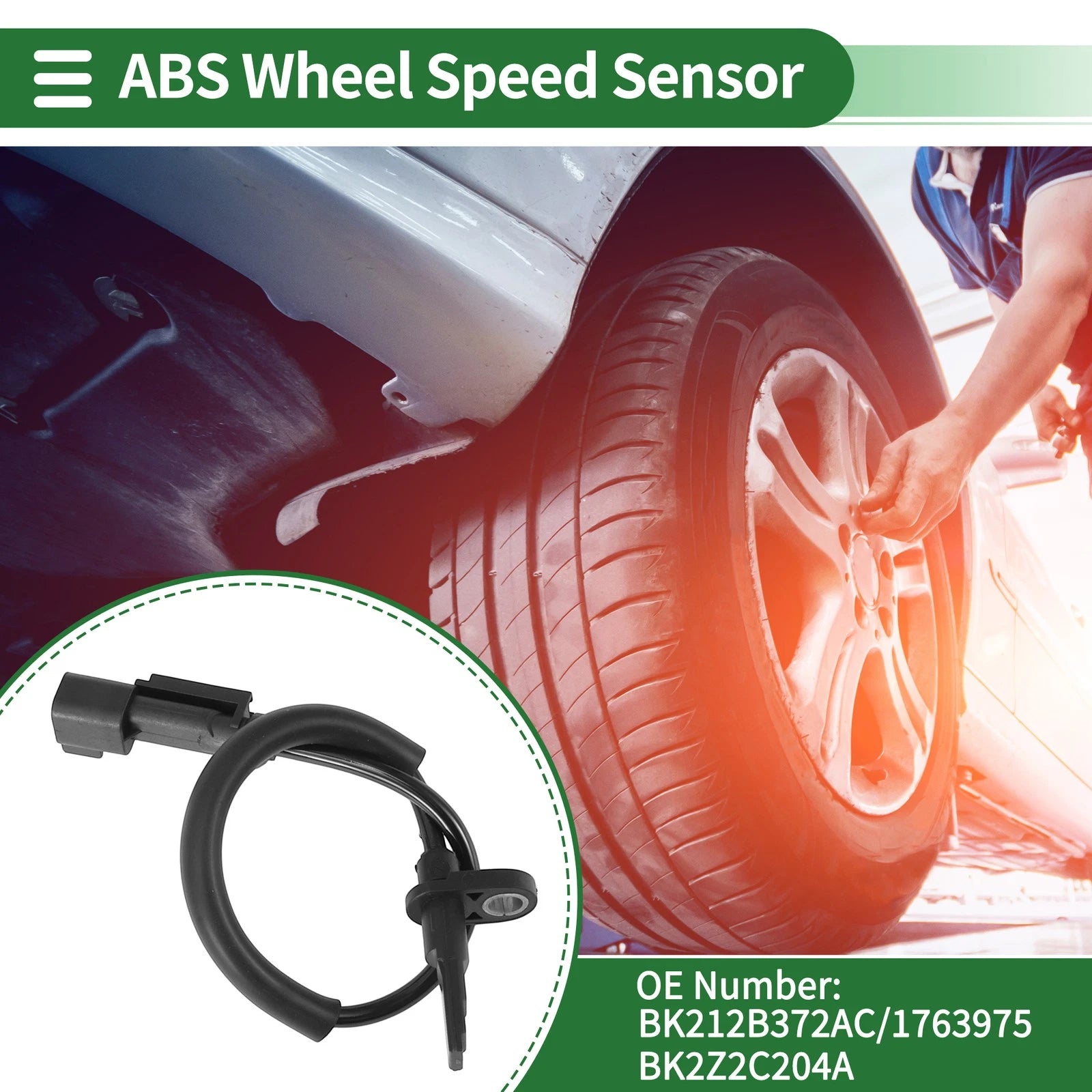 ABS Wheel Speed Sensor for Ford Transit (2015) No.BK212B372AC/1763975
