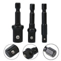 3-Piece Nut Driver Socket Set for Electric Screwdriver Tools