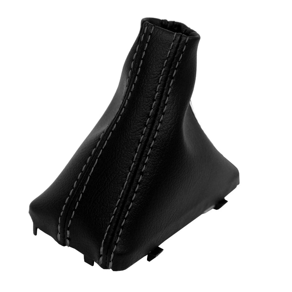 Automatic Shift Boot for Audi Q5 (2009–2017) - Leather Synthetic, Gray Stitch