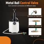 Manual Transmission Oil Filling System Fluid Pump Tool for 3L Set (8 Adapters)