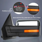 Towing Mirrors for Ford F-150 (2004-2014) - Power Heated, Chrome