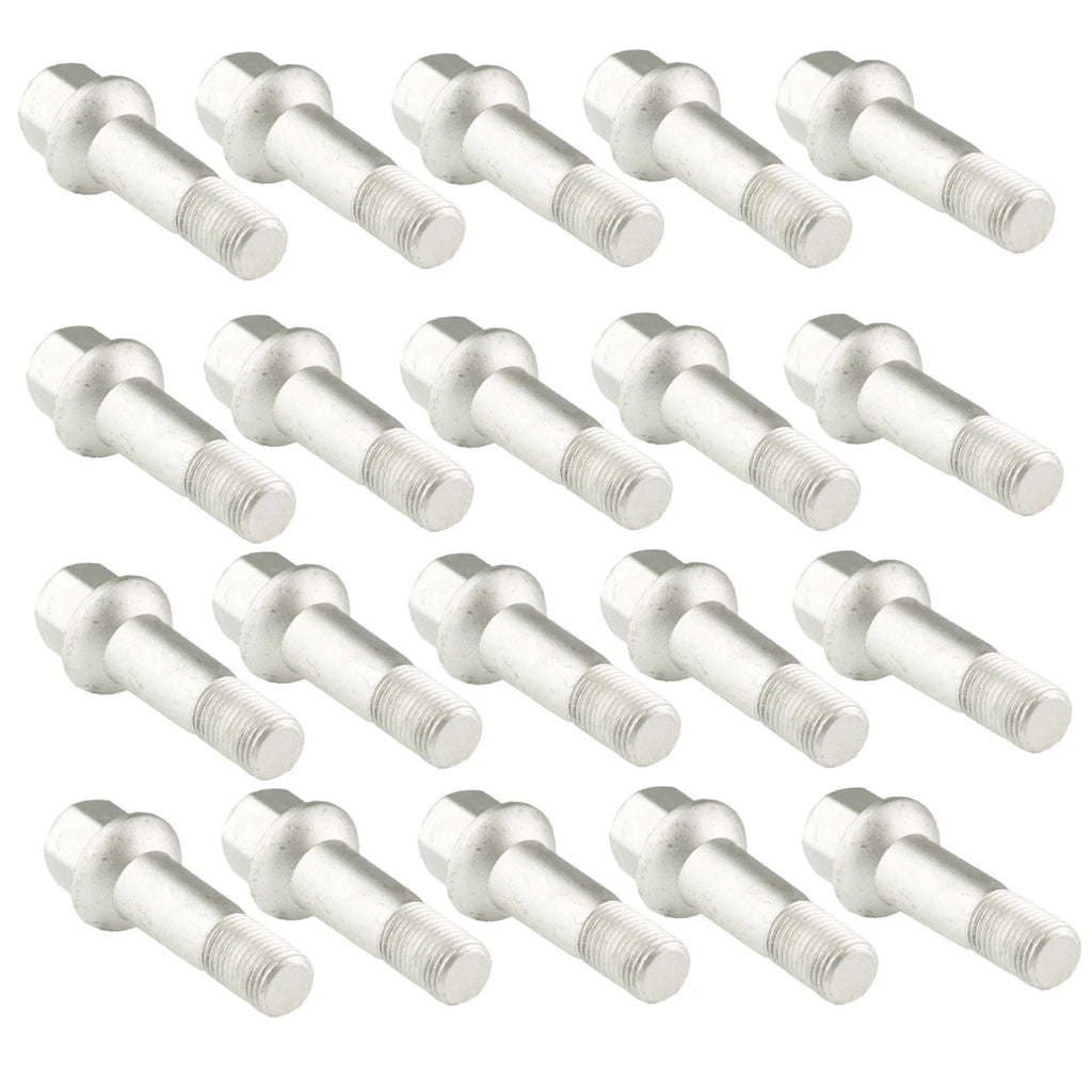 Set of 20 Wheel Lug Bolts Nuts for Mercedes W220 W204 W164 W251 (2000–2010)
