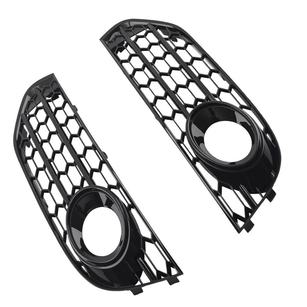 Front Bumper Fog Light Grille Cover for Audi A4 B8 Allroad (2010–2015) 8K0807682H