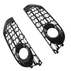 Front Bumper Fog Light Grille Cover for Audi A4 B8 Allroad (2010–2015) 8K0807682H