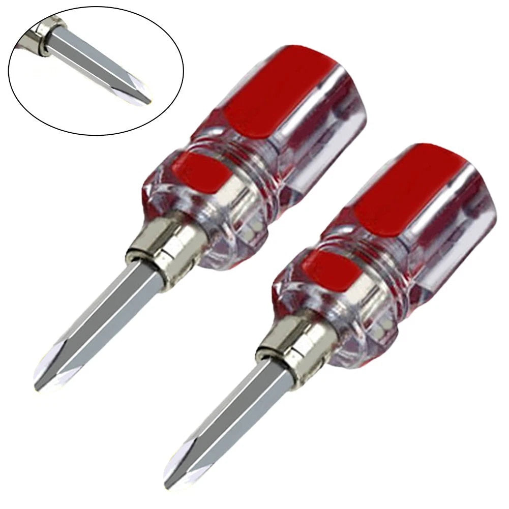 2Pcs Dual Purpose Slotted Screwdriver Set