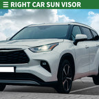 Right Sun Visor for Toyota Highlander (2014–2016, 2019) No. 74310-0E074-A0