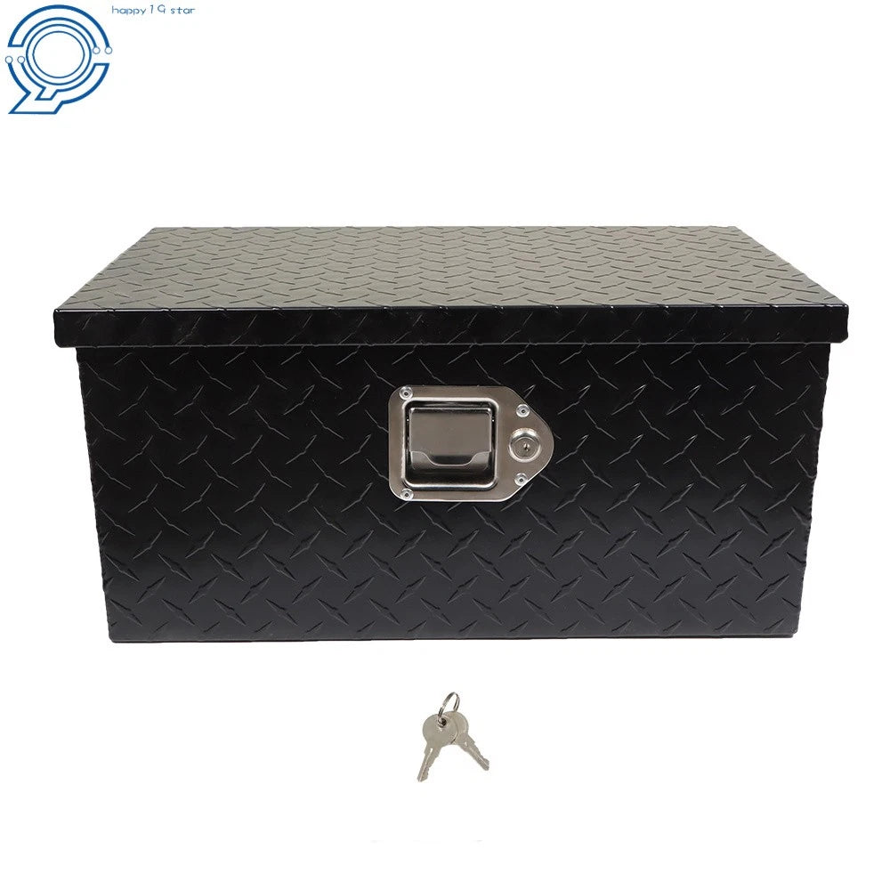 20" x 12" x 9.5" Aluminum Diamond Plate Tool Box for Truck Trailer 