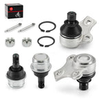 Set of 4 Ball Joints 706200653 706200444 for Can-Am Outlander Max 800R EFI (2009–2012)