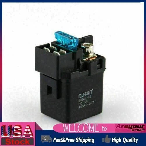 Starter Relay Solenoid for Honda CB600, 750SC, 900F, CH250, NT700, ST, VF, VFR, VTX