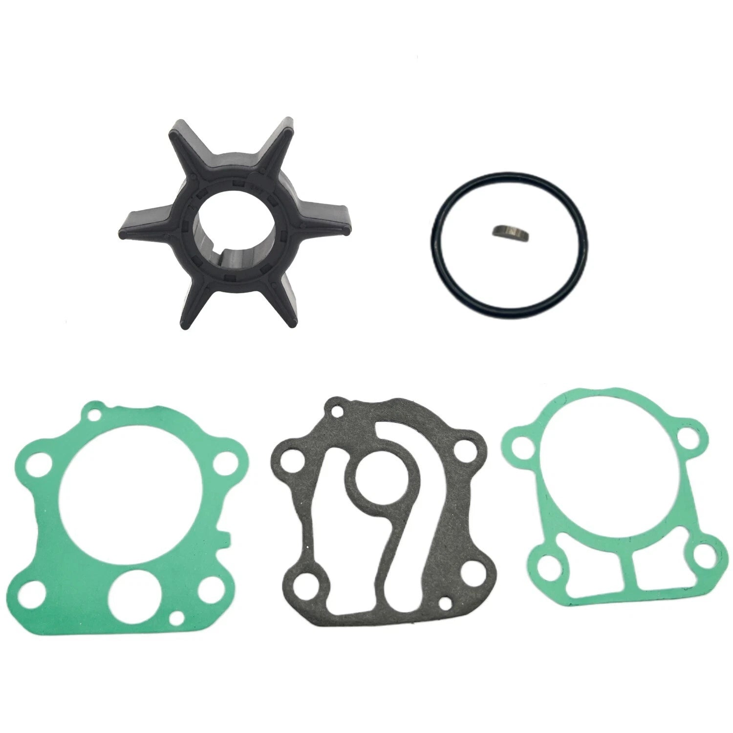 Water Pump Impeller Kit for Yamaha 4-Stroke 50 60 HP FT 50 60 (6H3-W0078-00)