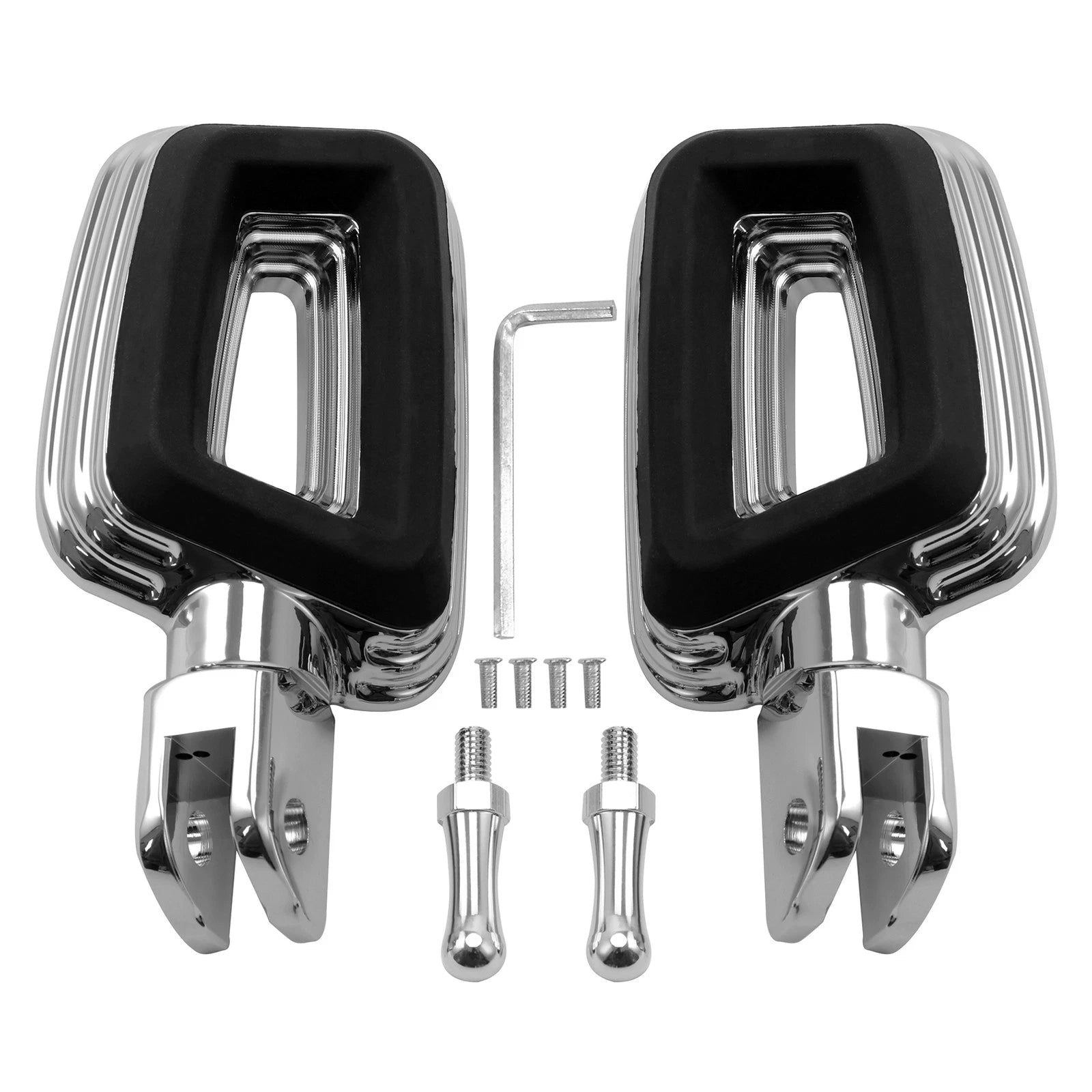 Driver & Passenger Foot Pegs for Harley Softail Heritage Classic (2018–2025)