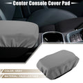 Arm Rest Box Cover Protector for Subaru Forester (2019–2023) Faux Leather Gray