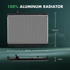 Radiator for GMC Envoy, Chevrolet Trailblazer, Buick Rainier (2002–2009)