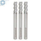 3Pc Carbide End Mill Set for Alu-Power (Regular Length)