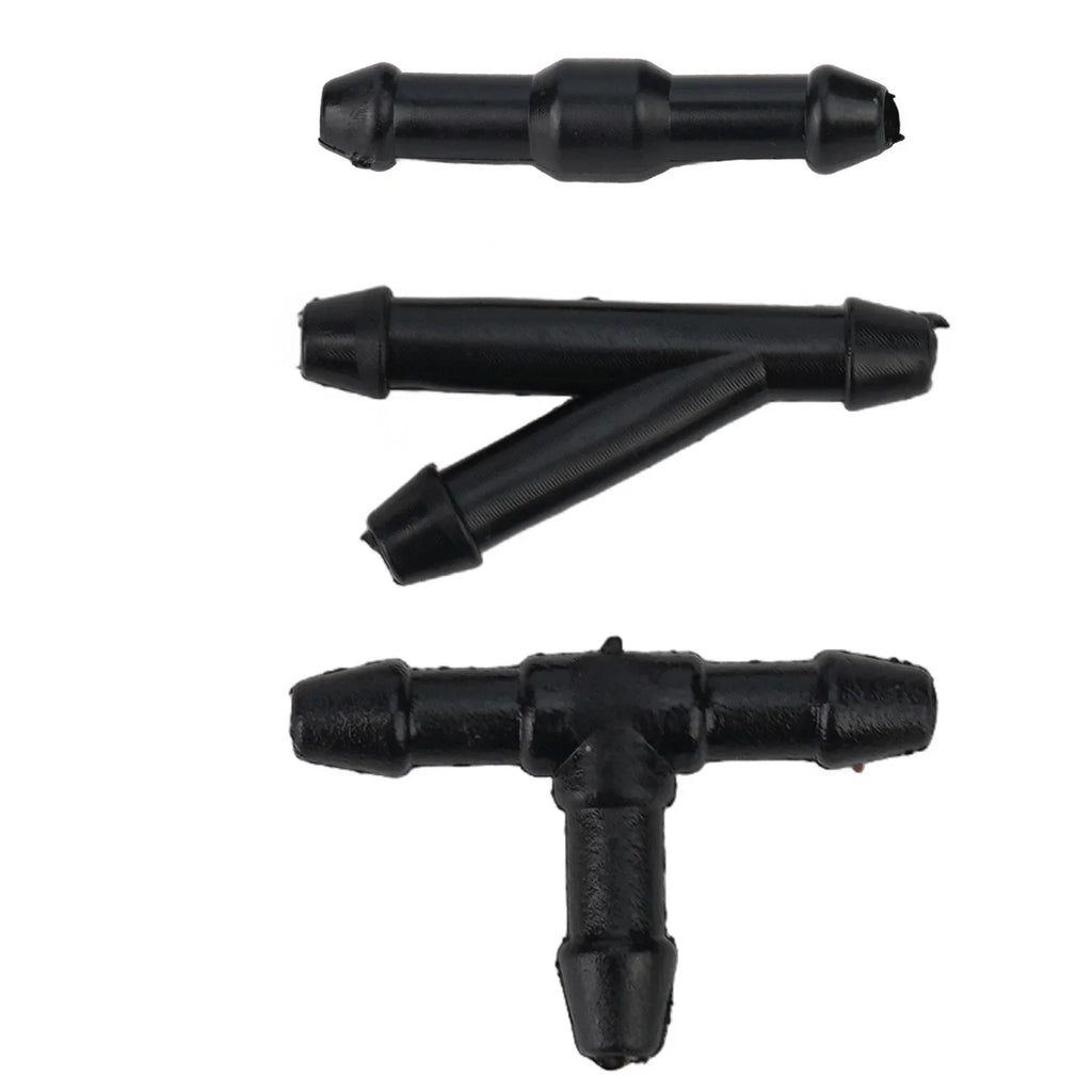 36pcs Windshield Washer Hose Connectors Water Tube TYI Type Splitter Fittings