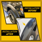 Gloss Black Door Handle Covers for Ford F150 (2021–2024)