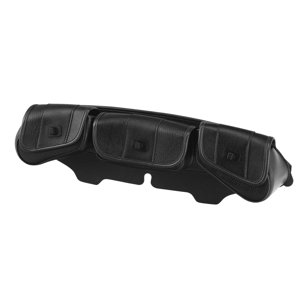 Windshield Saddle 3 Pouch Bag for Harley Touring Electra Street Tri Glide (1996–2013)