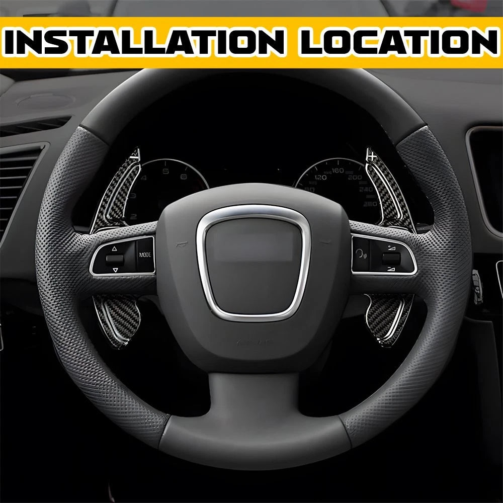 Carbon Fiber Steering Wheel Paddle Shift for Acura TL (2009–2014) EXV