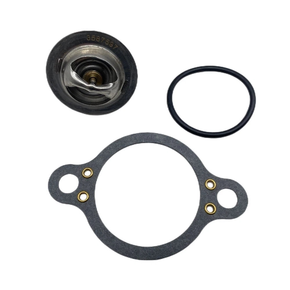 Thermostat Kit for Volvo Penta V6 V8 (200–320HP) 3587597 3852071