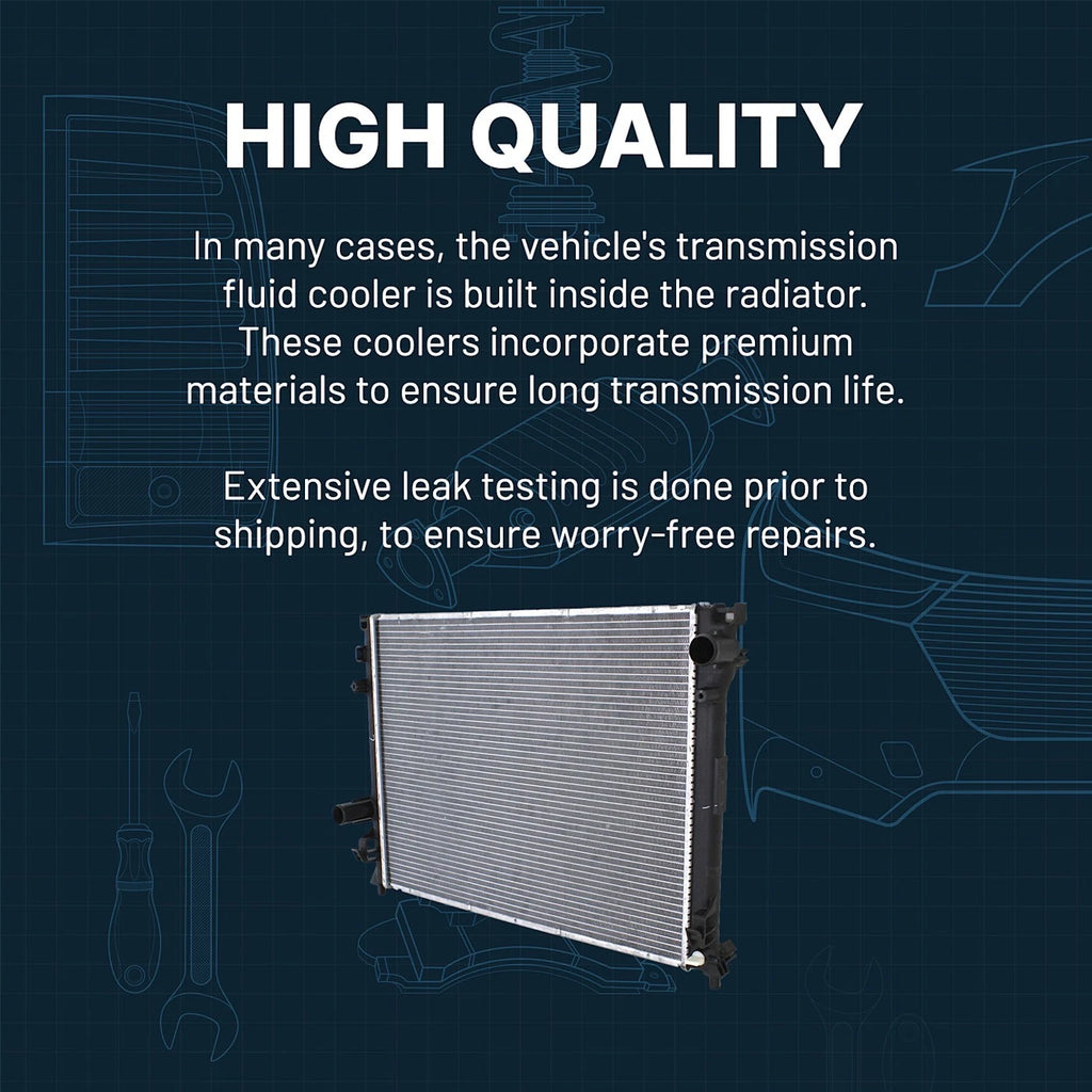 Radiators for Ford Fusion, Mercury Milan (2010–2011)