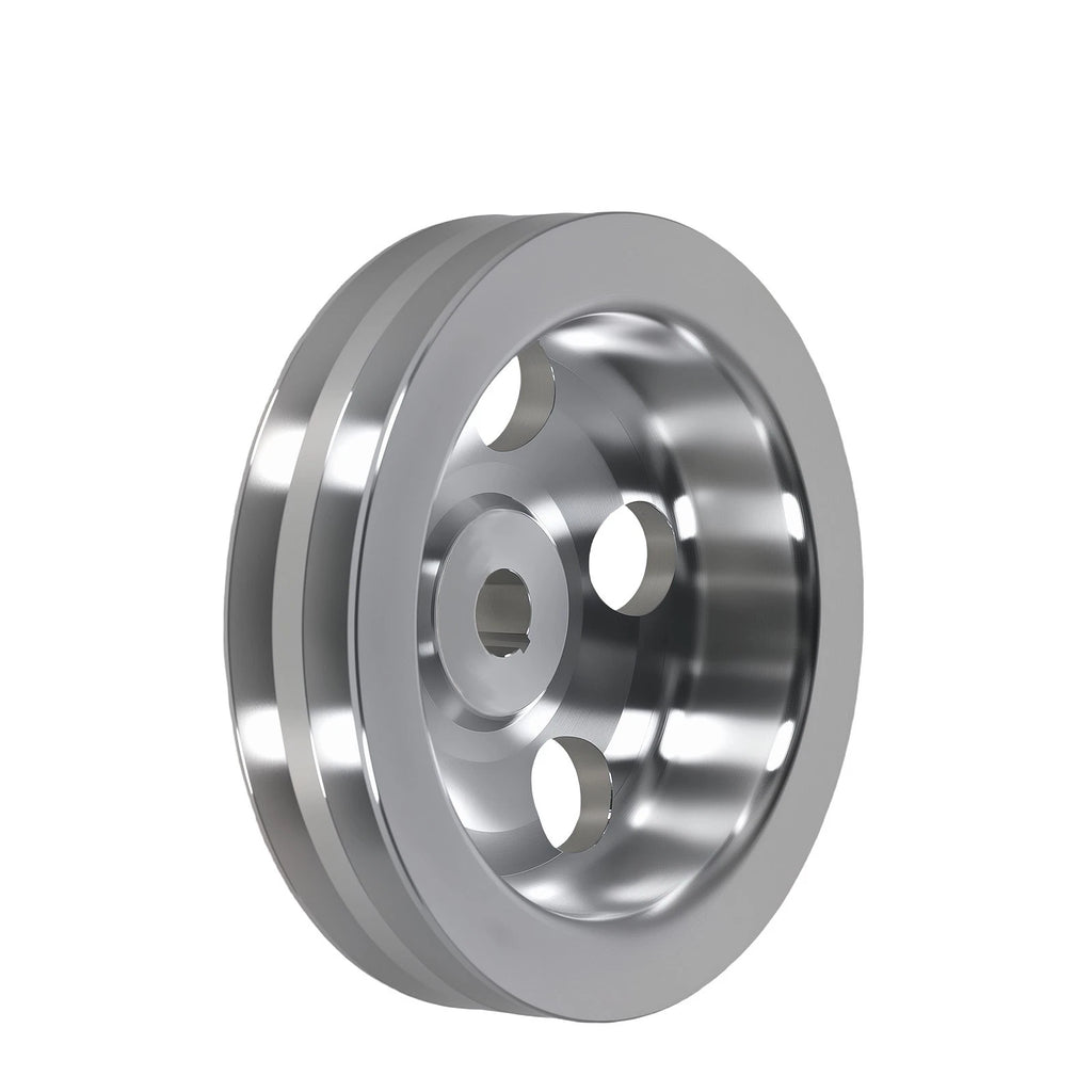 Power Steering Pulley for GM Oldsmobile (326–455) V6 V8 Pre-1984 (Saginaw Aluminum)