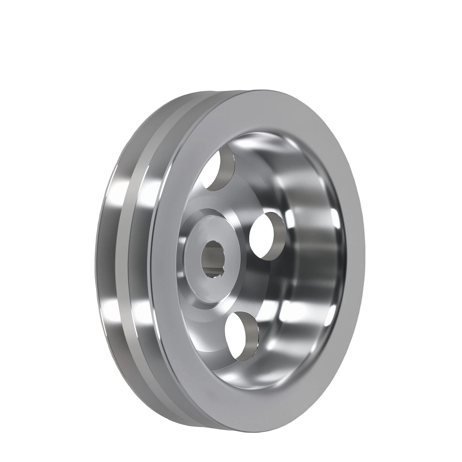 Power Steering Pulley for GM Oldsmobile (326–455) V6 V8 Pre-1984 (Saginaw Aluminum)