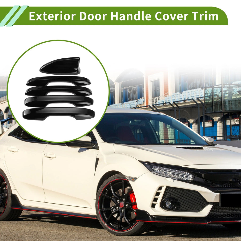 Door Handle Cover Set for Honda Civic (2022–2026) Glossy Black