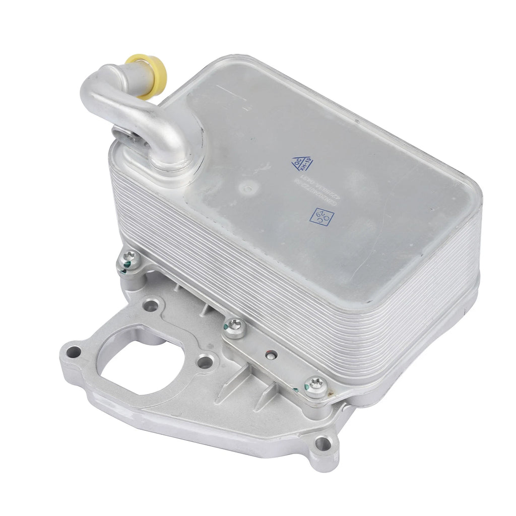 Engine Oil Cooler with Gasket for Audi A6 A7 A8 Q5 Q7 VW Touareg (2010–2018)